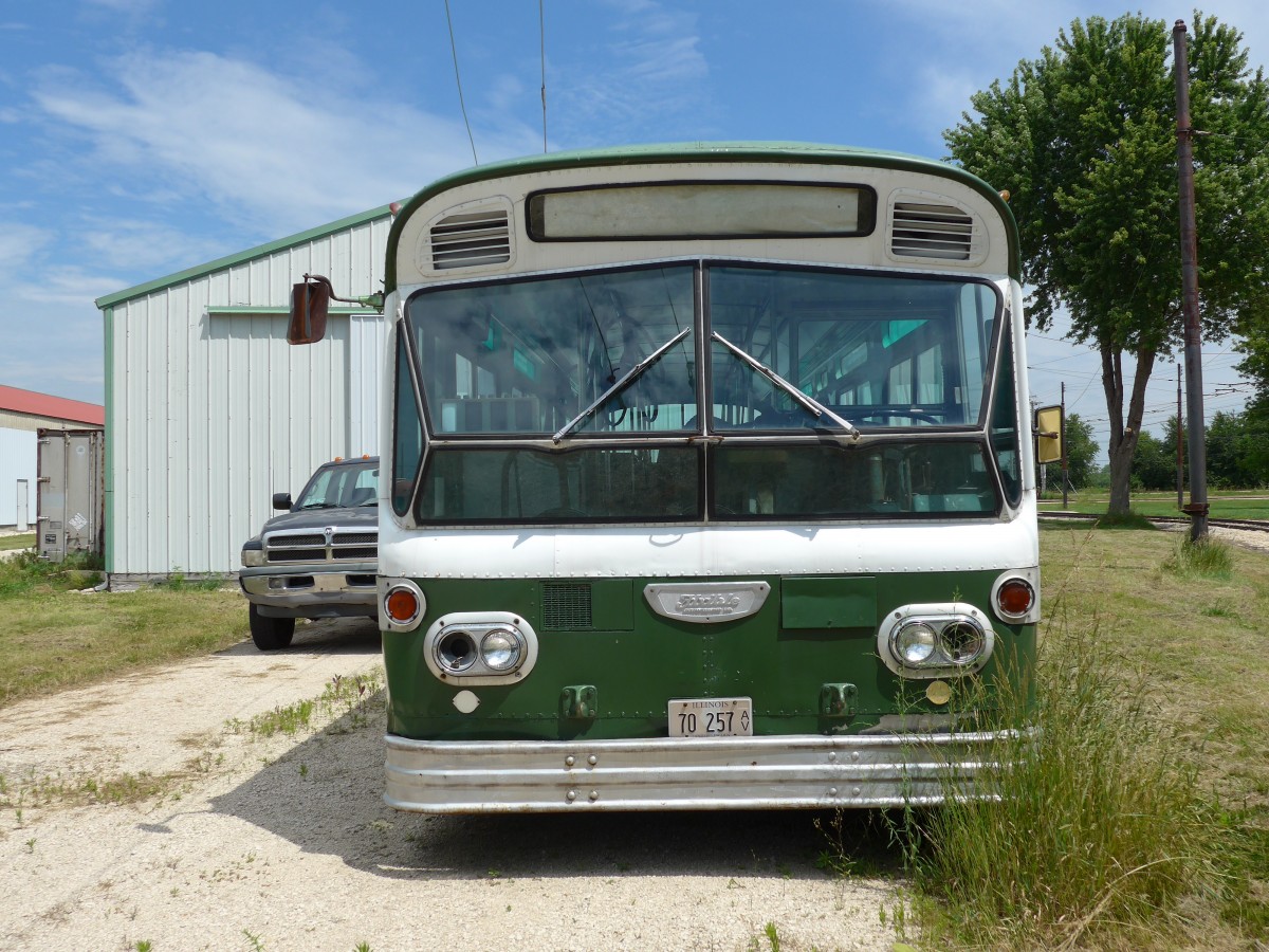 (152'535) - CTA Chicago - Nr. 3177/70'257 AV - Flxible am 11. Juni 2014 in Union, Railway Museum