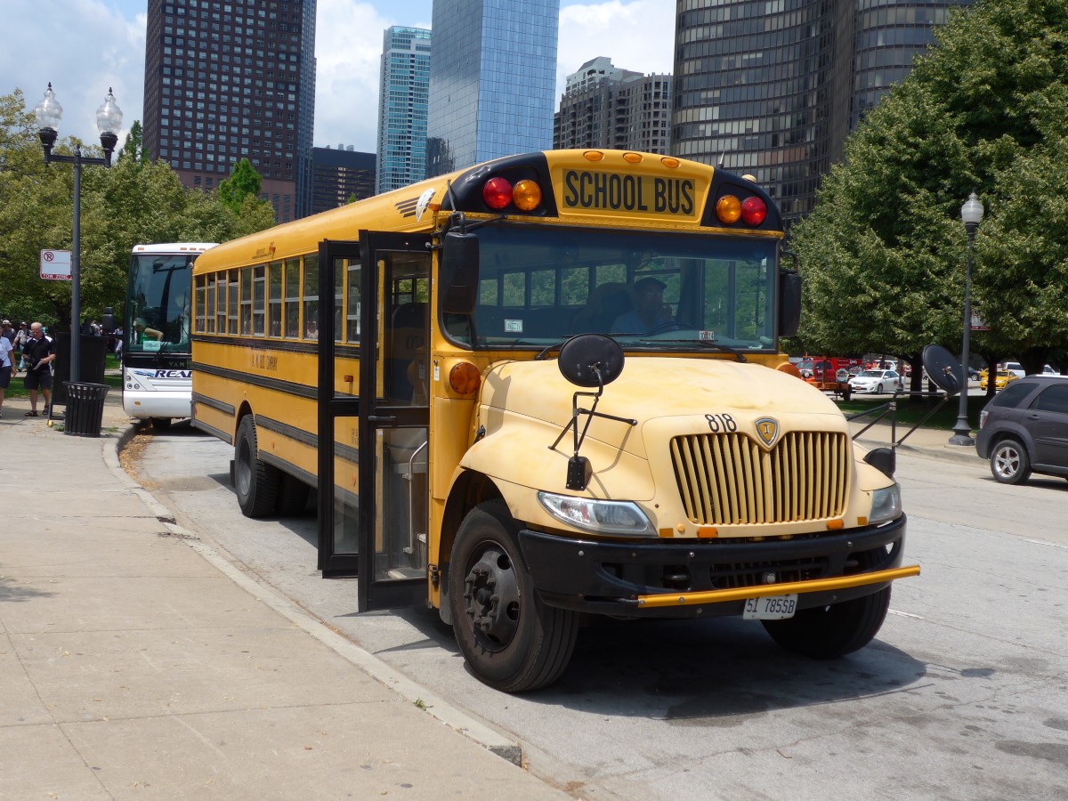 (153'144) - A. M. Bus, Chicago - Nr. 818/51'785 SB - International am 18. Juli 2014 in Chicago, Navy Pier