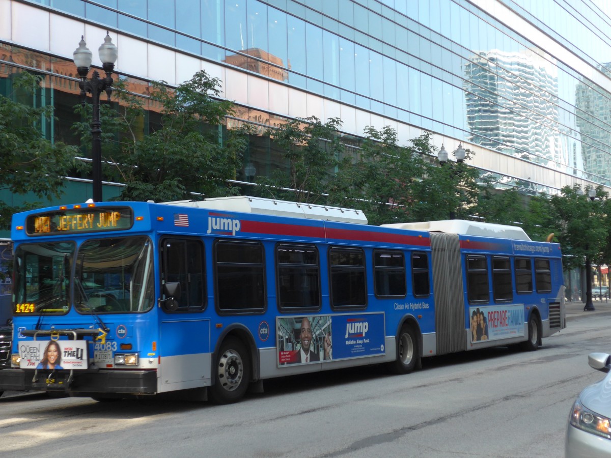 (153'240) - CTA Chicago - Nr. 4083/M 172'871 - New Flyer am 18. Juli 2014 in Chicago