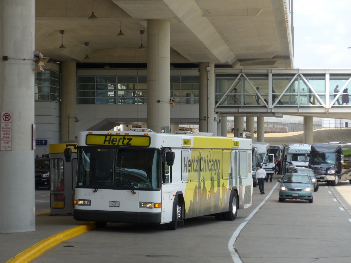 (153'407) - Hertz, Chicago - Nr. 26/5404 N - Gillig am 20. Juli 2014 in Chicago, Airport O'Hare