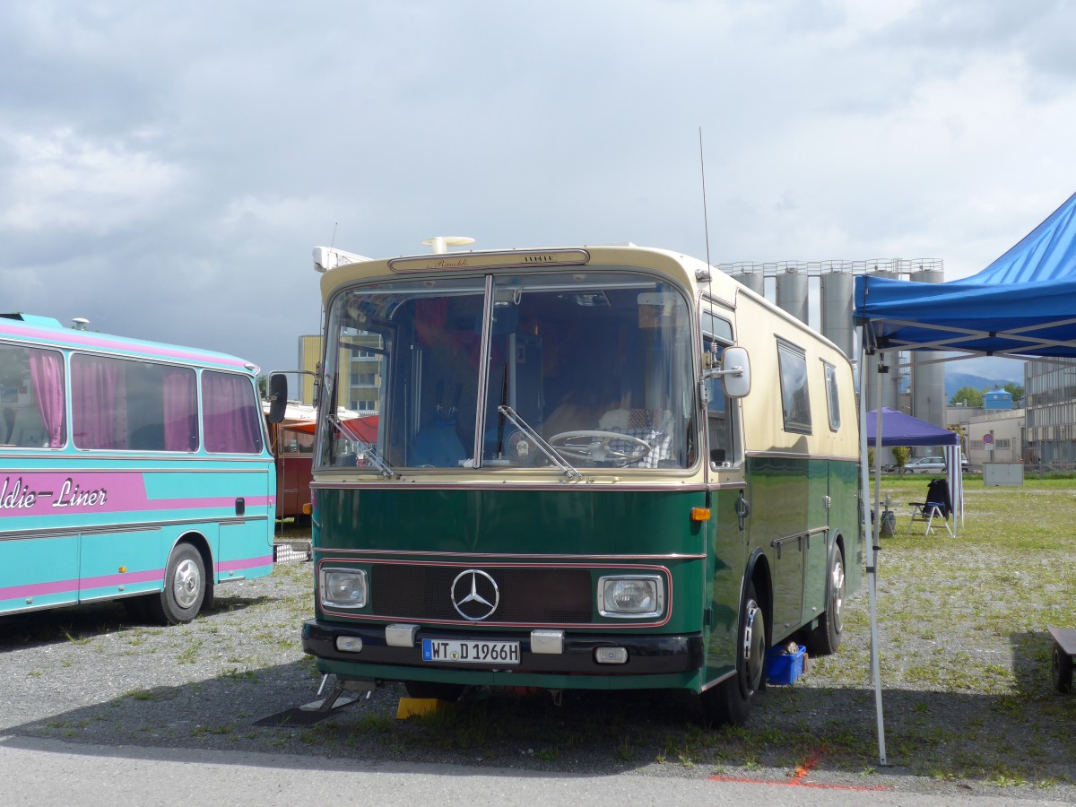 (153'770) - Aus Deutschland: Pan, Todtmoos-Rtte - WT-D 1966H - Mercedes am 16. August 2014 in Altsttten, Allmendplatz