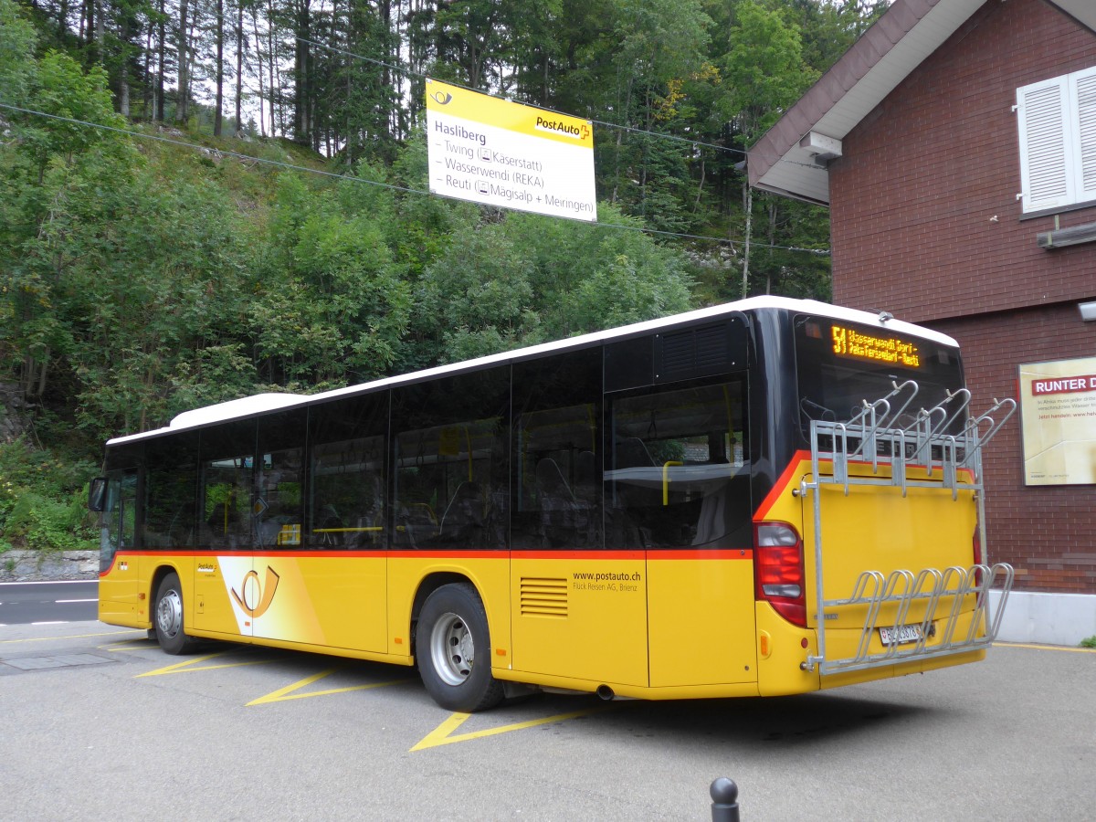 (154'675) - Flck, Brienz - Nr. 0/BE 13'878 - Setra am 30. August 2014 auf dem Brnigpass