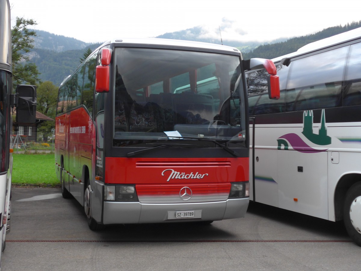 (154'704) - Mchler, Siebnen - SZ 39'789 - Mercedes am 30. August 2014 in Meiringen, Balm