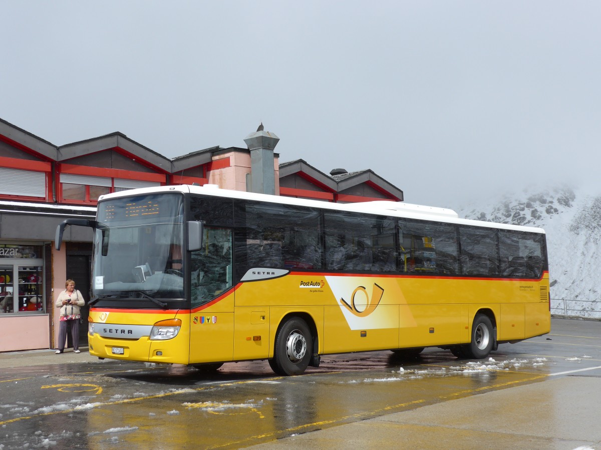 (154'770) - AVG Meiringen - Nr. 73/BE 171'453 - Setra am 1. September 2014 in Nufenen, Passhhe