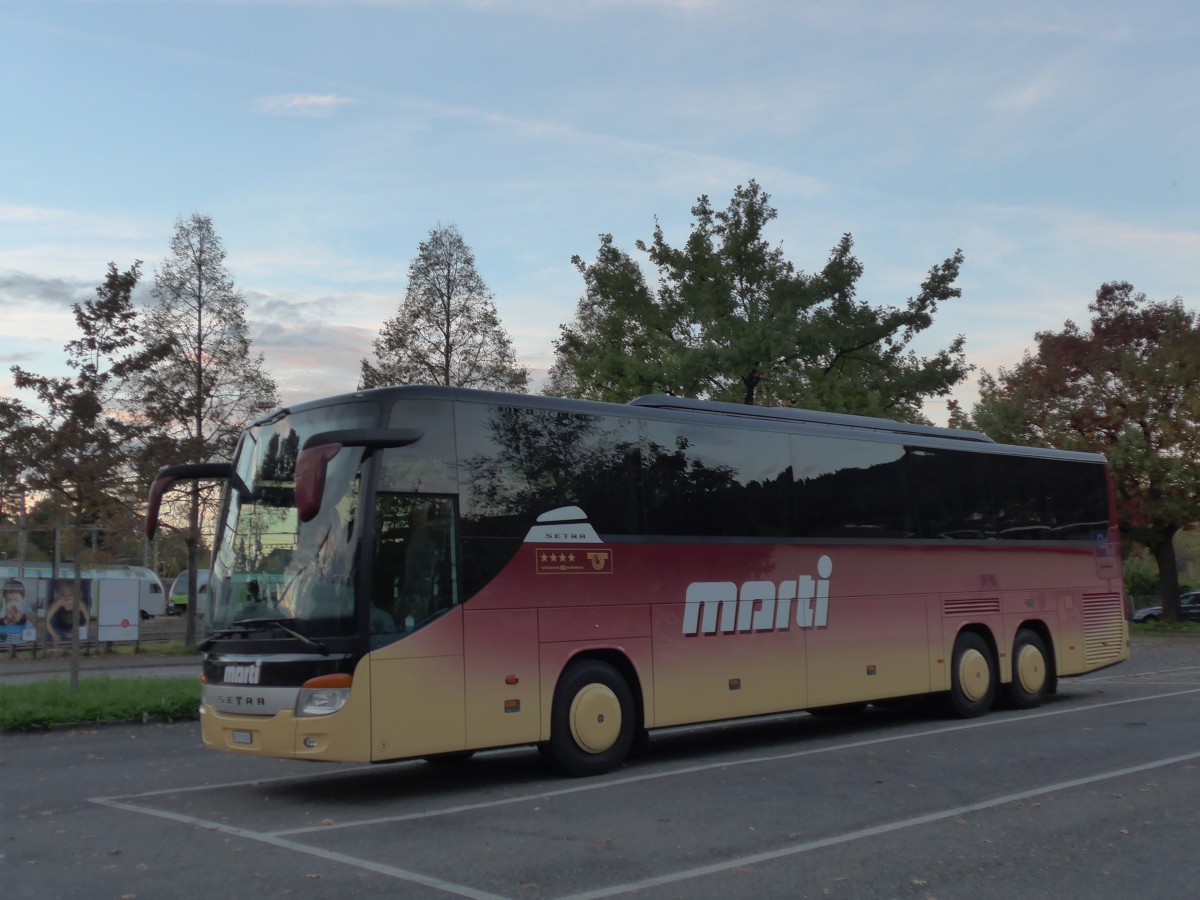 (155'775) - Marti, Kallnach - Nr. 5/BE 572'205 - Setra am 14. Oktober 2014 in Thun, Seestrasse