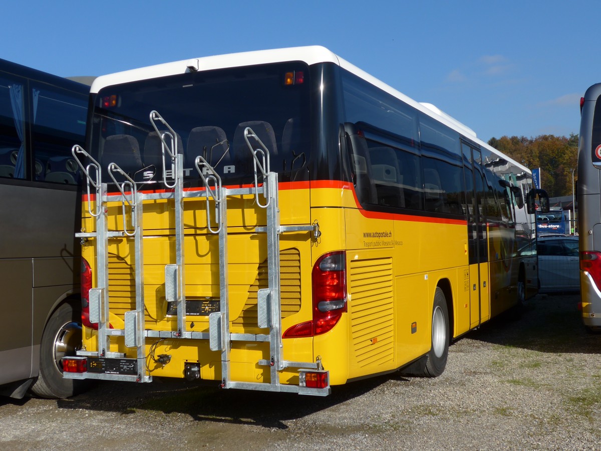 (156'467) - TpM, Mesocco - Setra am 7. November 2014 in Kloten, EvoBus