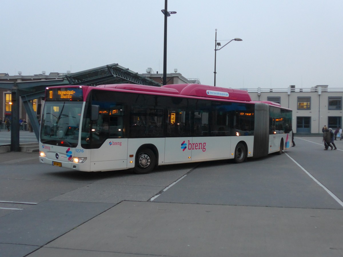 (157'080) - Breng, Ijsselmuiden - Nr. 9276/BX-GN-72 - Mercedes am 20. November 2014 beim Bahnhof Nijmegen