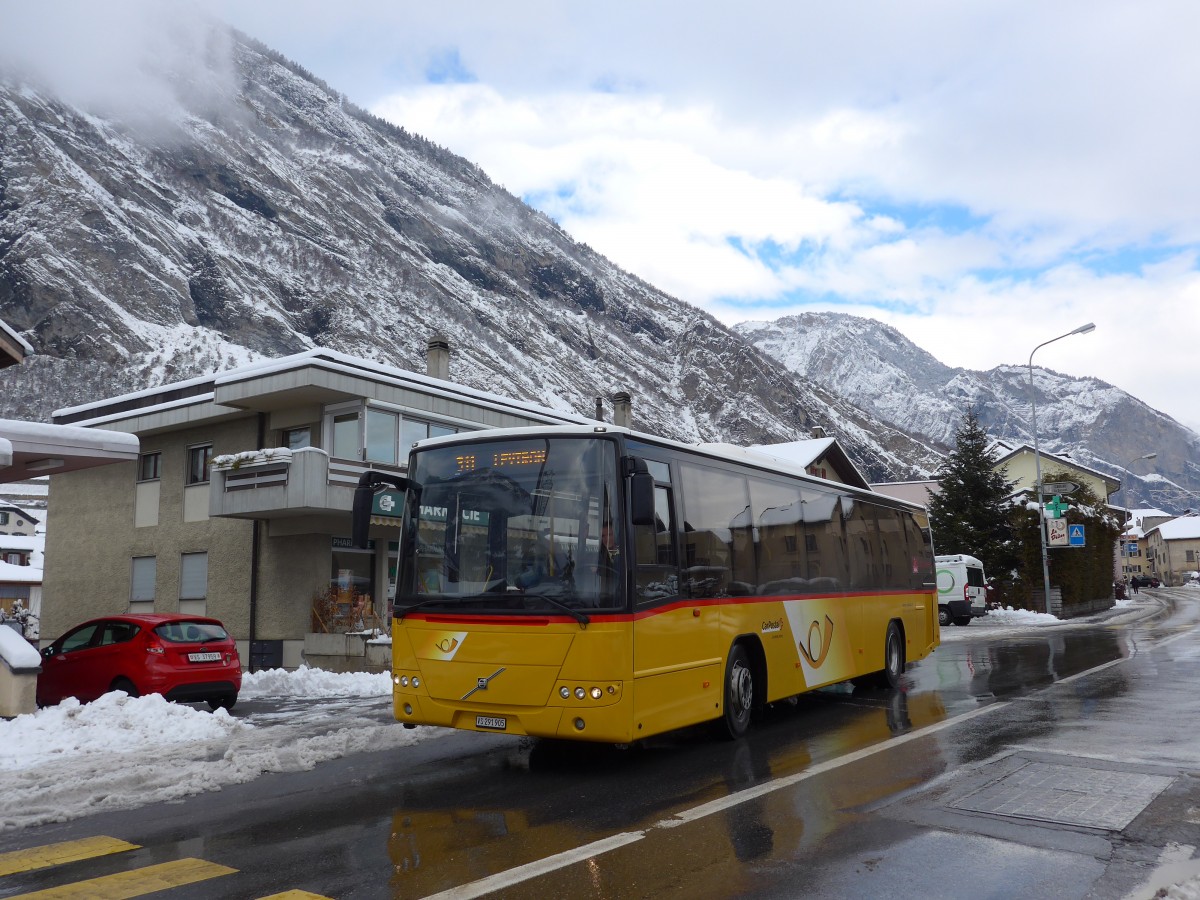 (157'981) - Buchard, Leytron - VS 291'905 - Volvo am 28. Dezember 2014 in Leytron, Alte Post