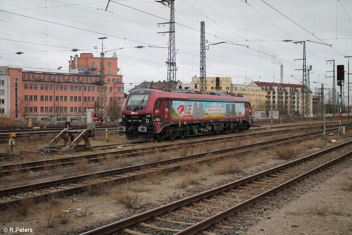 159 247-6 abgestellt im Hauptbahnhof Nürnberg. 03.02.24