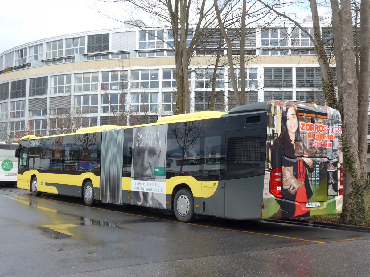 (159'435) - STI Thun - Nr. 162/BE 752'162 - Mercedes am 27. Mrz 2015 bei der Schifflndte Thun