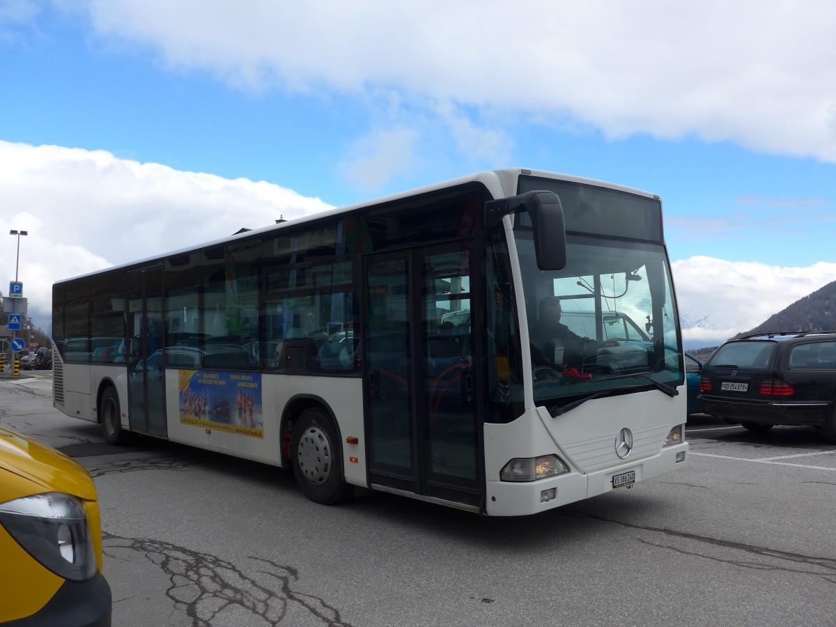 (159'636) - Buchard, Leytron - Nr. 93/VS 386'240 - Mercedes (ex Niederer, Filzbach Nr. 22) am 5. April 2015 in La Tzoumaz, Tlcabine