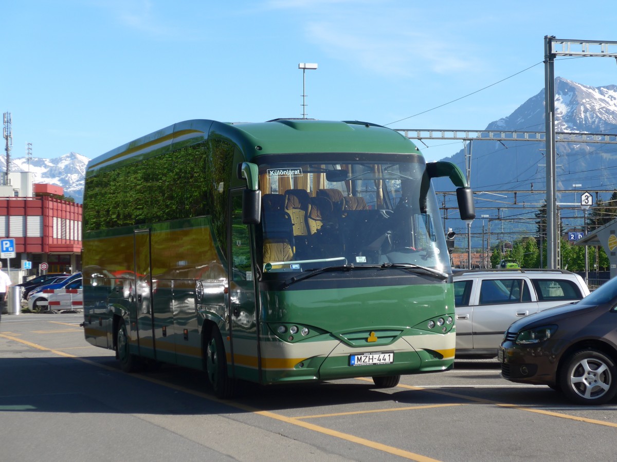 (160'467) - Aus Ungarn: ??? - MZH-441 - MAN am 10. Mai 2015 in Thun, CarTerminal