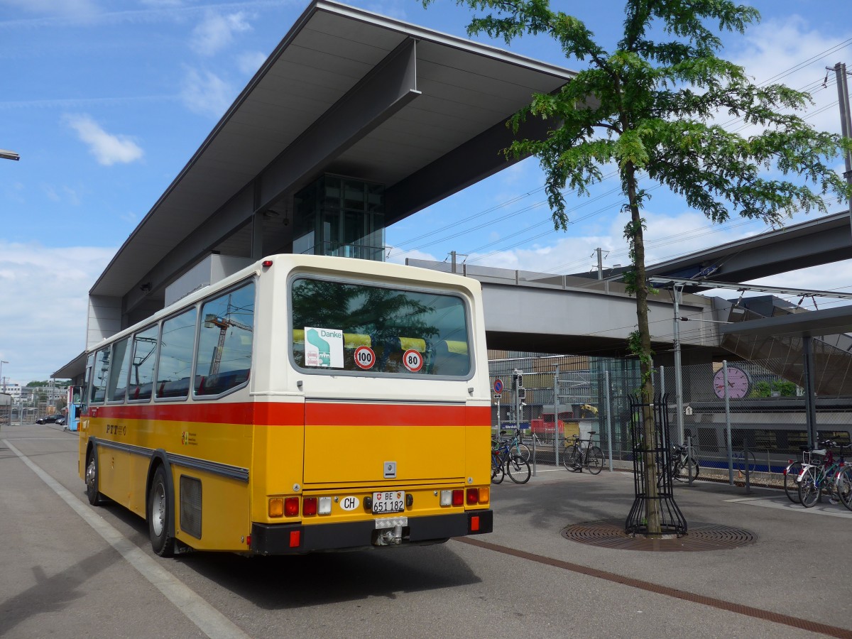 (161'448) - Bernair, Mnsingen - BE 651'182 - Saurer/Tscher (ex Schebath, Lauerz; ex Albin, Fllanden; ex Heim, Flums) am 30. Mai 2015 in Bern, Wankdorf