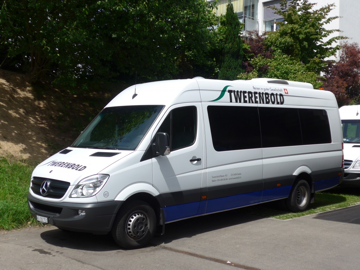 (161'587) - Twerenbold, Baden - Nr. 60/AG 182'703 - Mercedes am 31. Mai 2015 in Rtihof, Carterminal