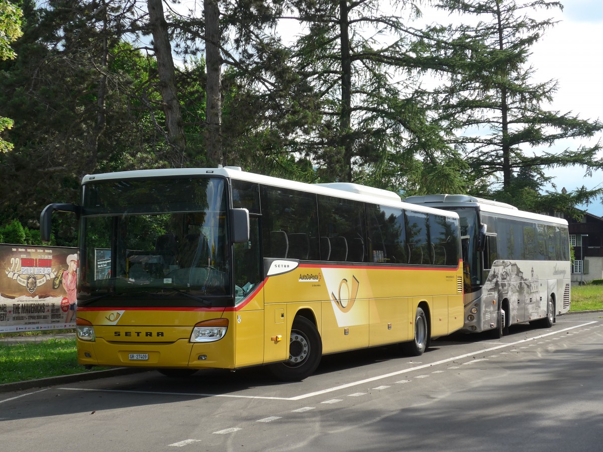 (162'075) - Terretaz, Zernez - GR 27'409 - Setra am 13. Juni 2015 in Interlaken, Lindenallee