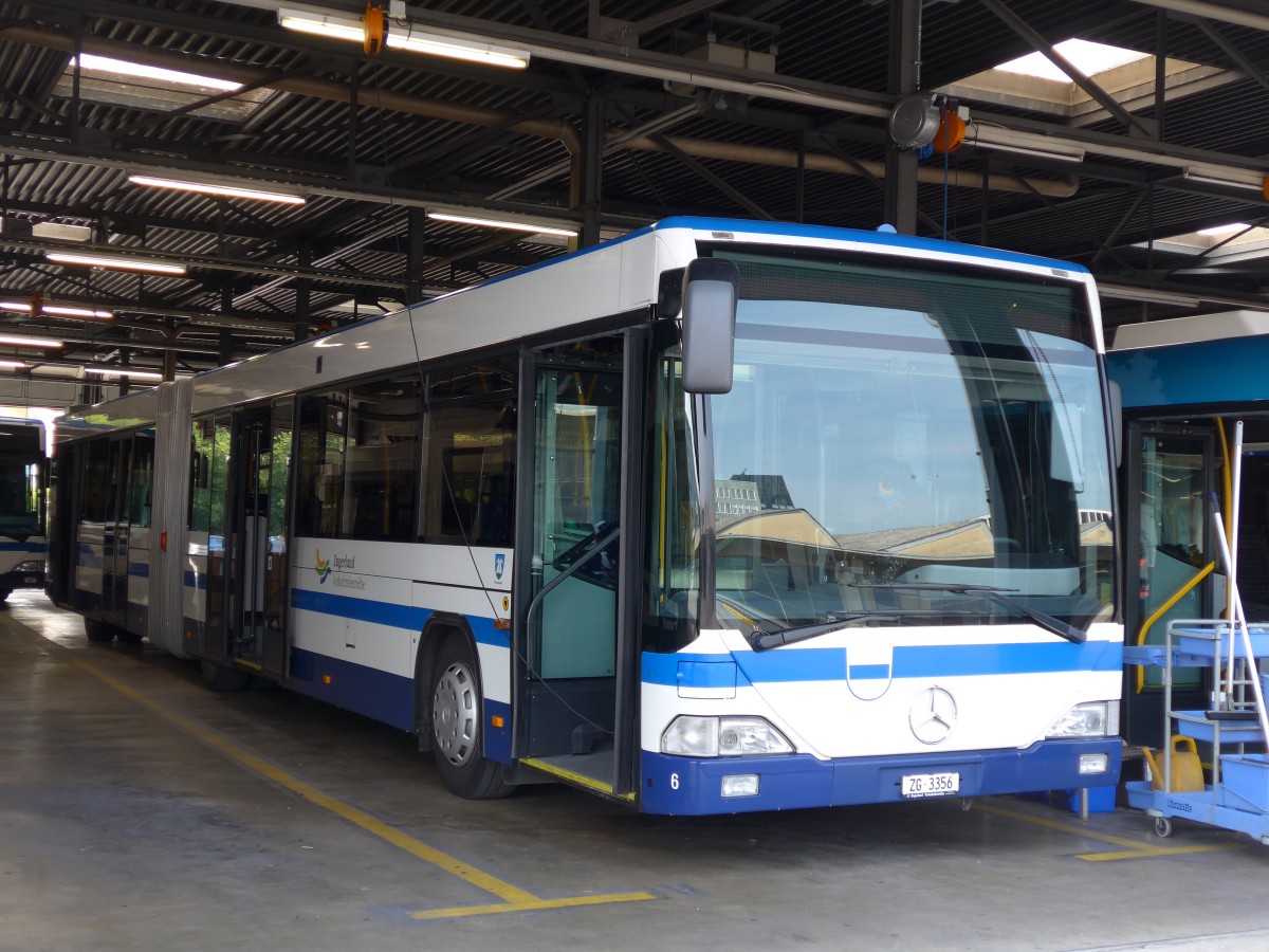 (162'991) - ZVB Zug - Nr. 6/ZG 3356 - Mercedes/Hess am 6. Juli 2015 in Zug, Garage