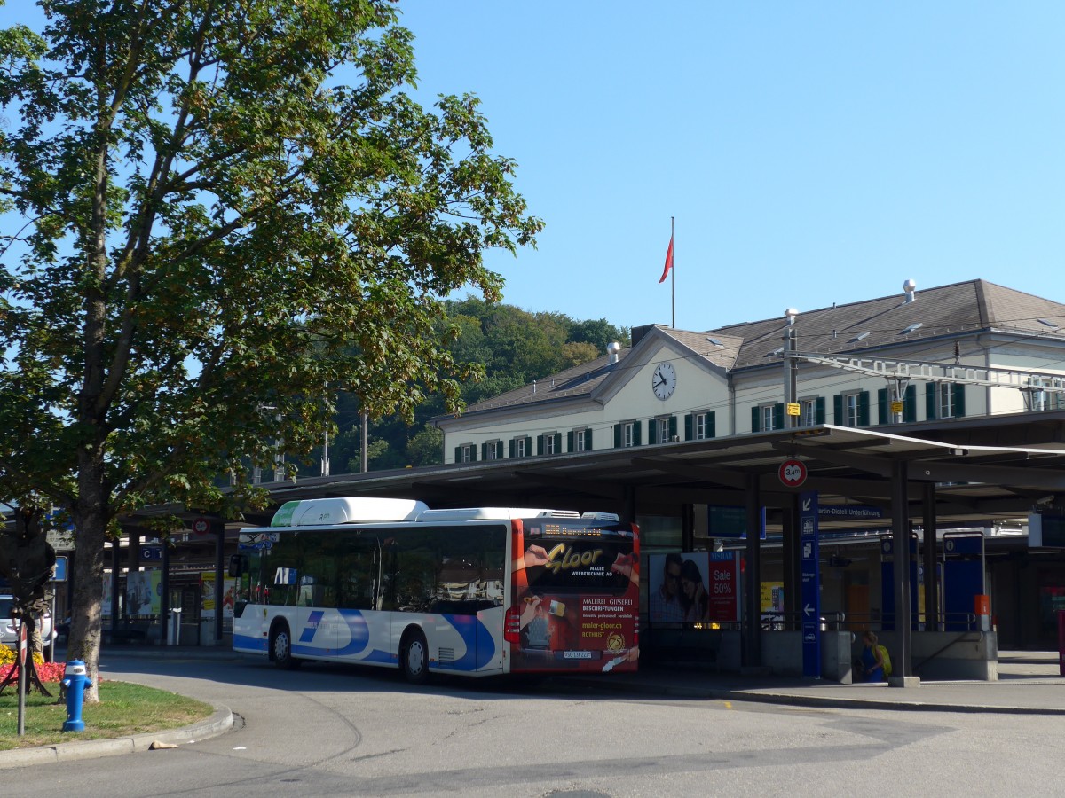 (164'281) - BOGG Wangen b.O. - Nr. 106/SO 136'222 - Mercedes am 30. August 2015 beim Bahnhof Olten