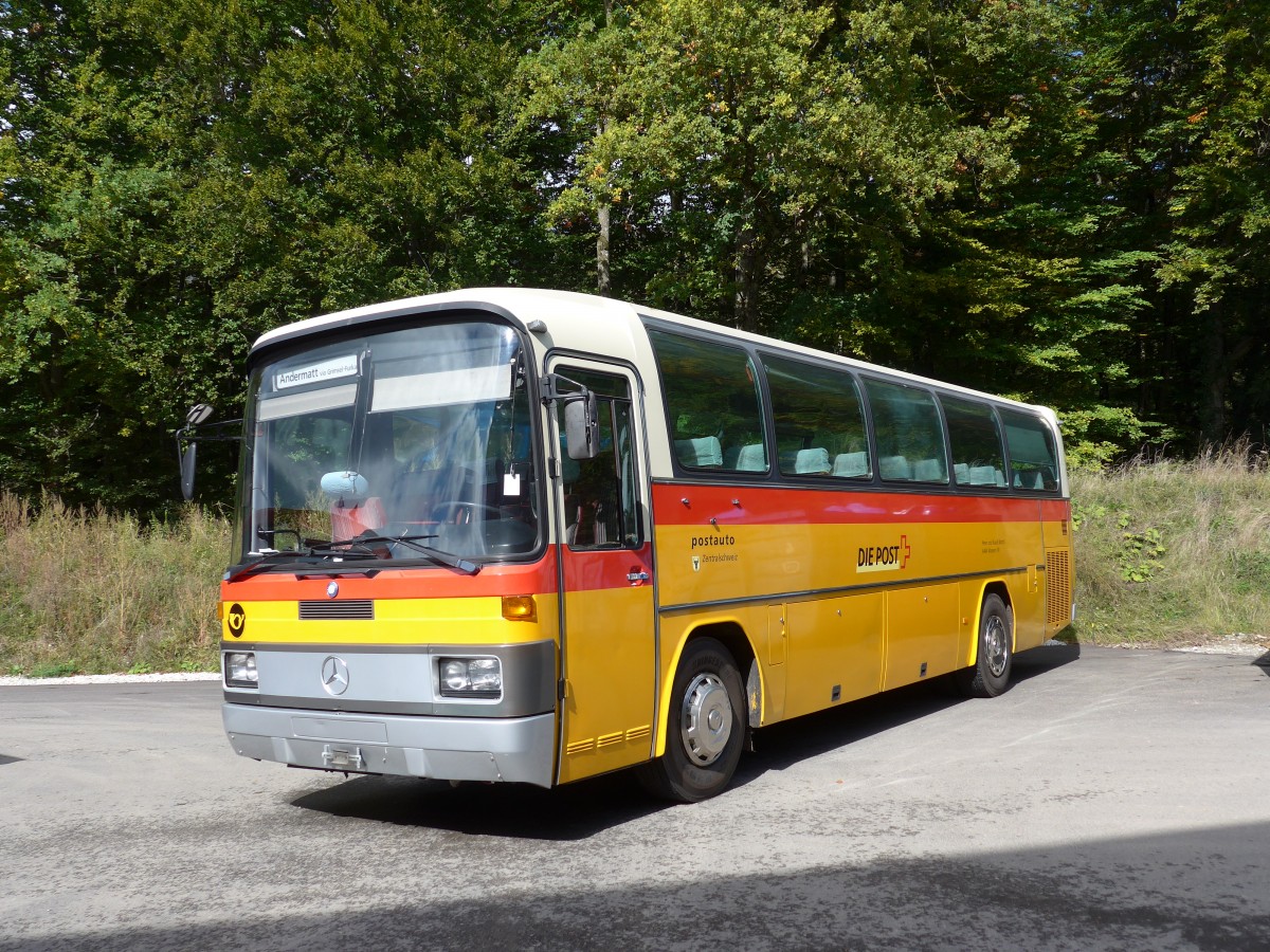 (165'952) - Buzzi, Bern - Mercedes (ex Mattli, Wassen) am 4. Oktober 2015 in Burgdorf, lihof Ziegelgut