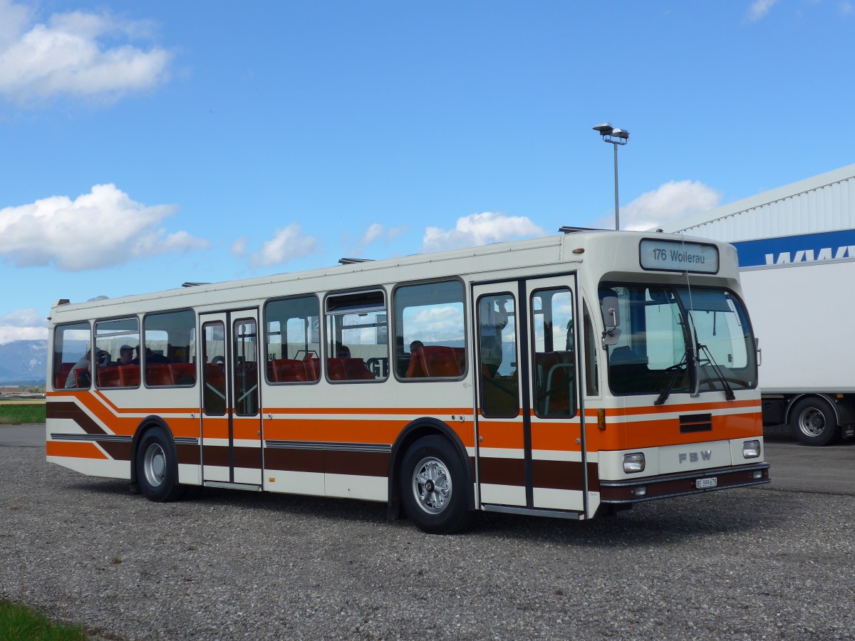 (165'988) - Wegmller, Mnsingen - BE 399'675 - FBW/R&J (ex Bamert, Wollerau) am 4. Oktober 2015 in Lyssach, Lorenz