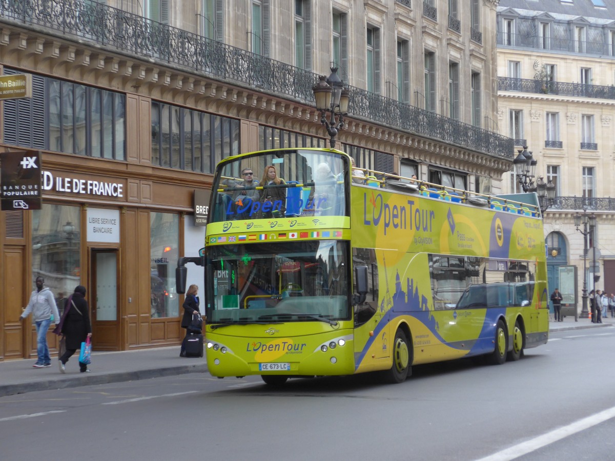 (166'892) - L'Open Tour, Paris - Nr. 34/CE 673 LC - Ayats am 16. November 2015 in Paris, Opra