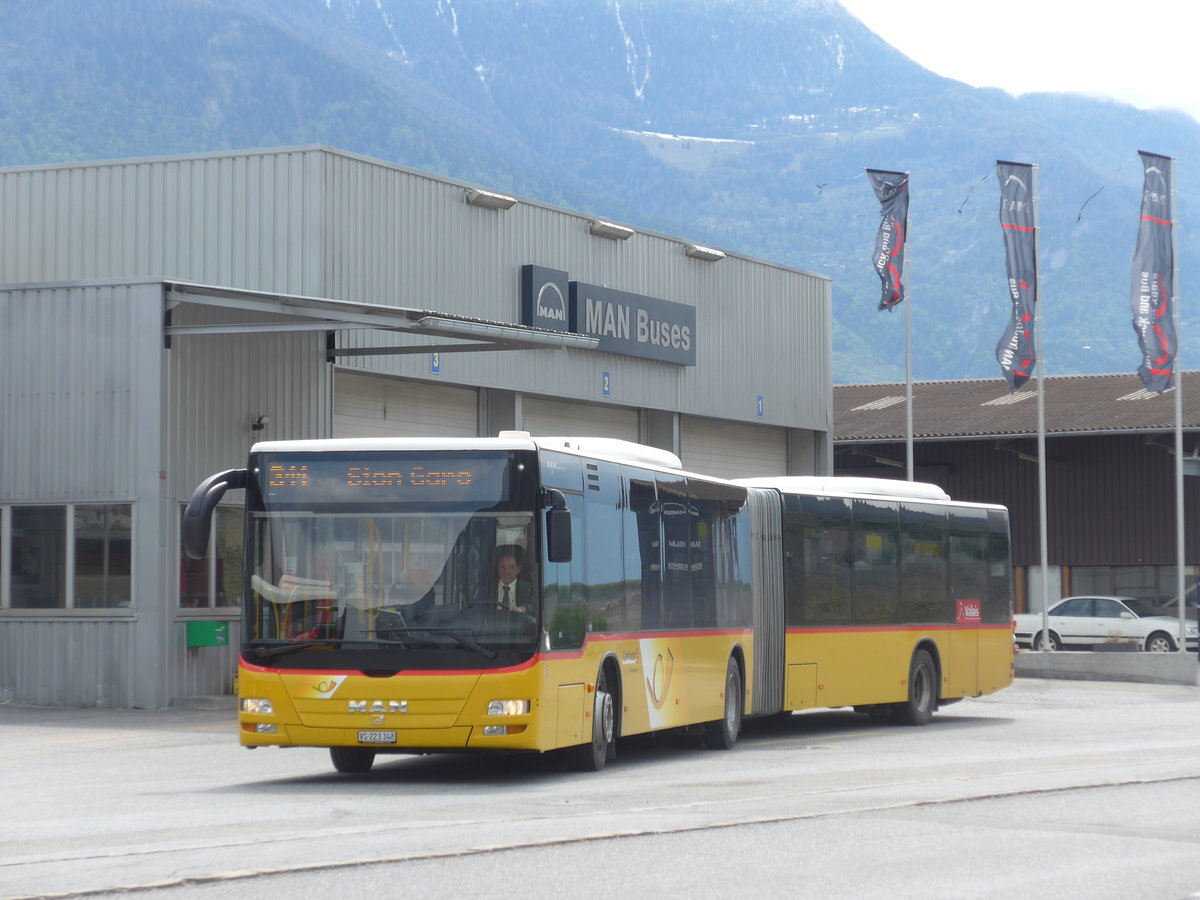 (170'195) - Buchard, Leytron - VS 223'348 - MAN am 24. April 2016 in Leytron, Garage