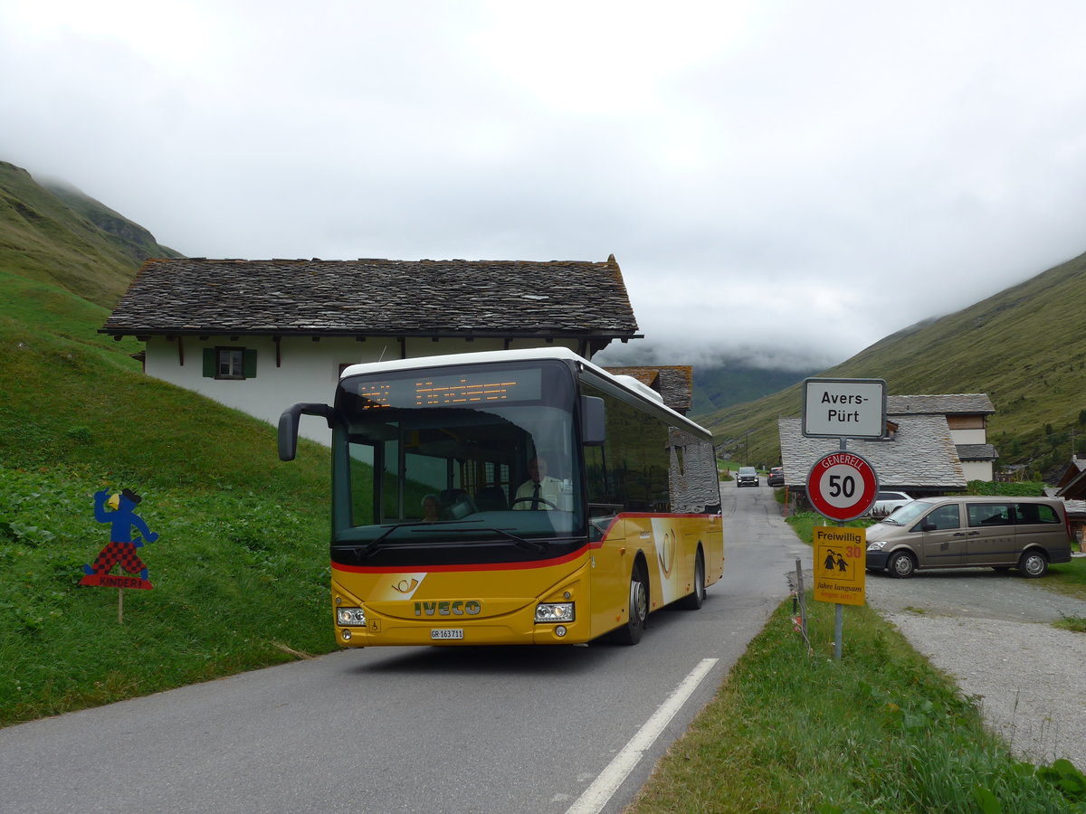 (174'169) - Mark, Andeer - GR 163'711 - Iveco am 21. August 2016 in Prt