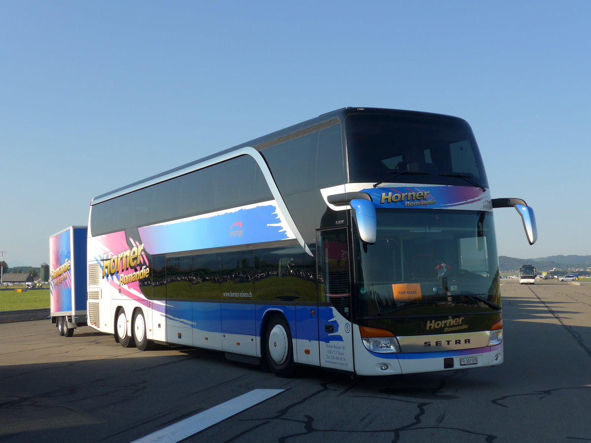 (174'386) - Horner, Tafers - Nr. 5/FR 300'505 - Setra am 28. August 2016 in Estavayer-le-Lac, ESAF