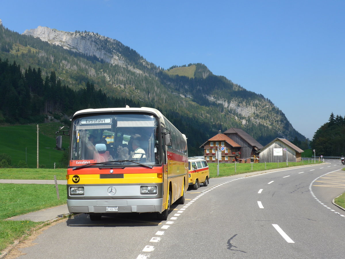 (174'873) - Buzzi, Bern - BE 910'789 - Mercedes (ex Mattli, Wassen) am 11. September 2016 in Srenberg, Hirsegg