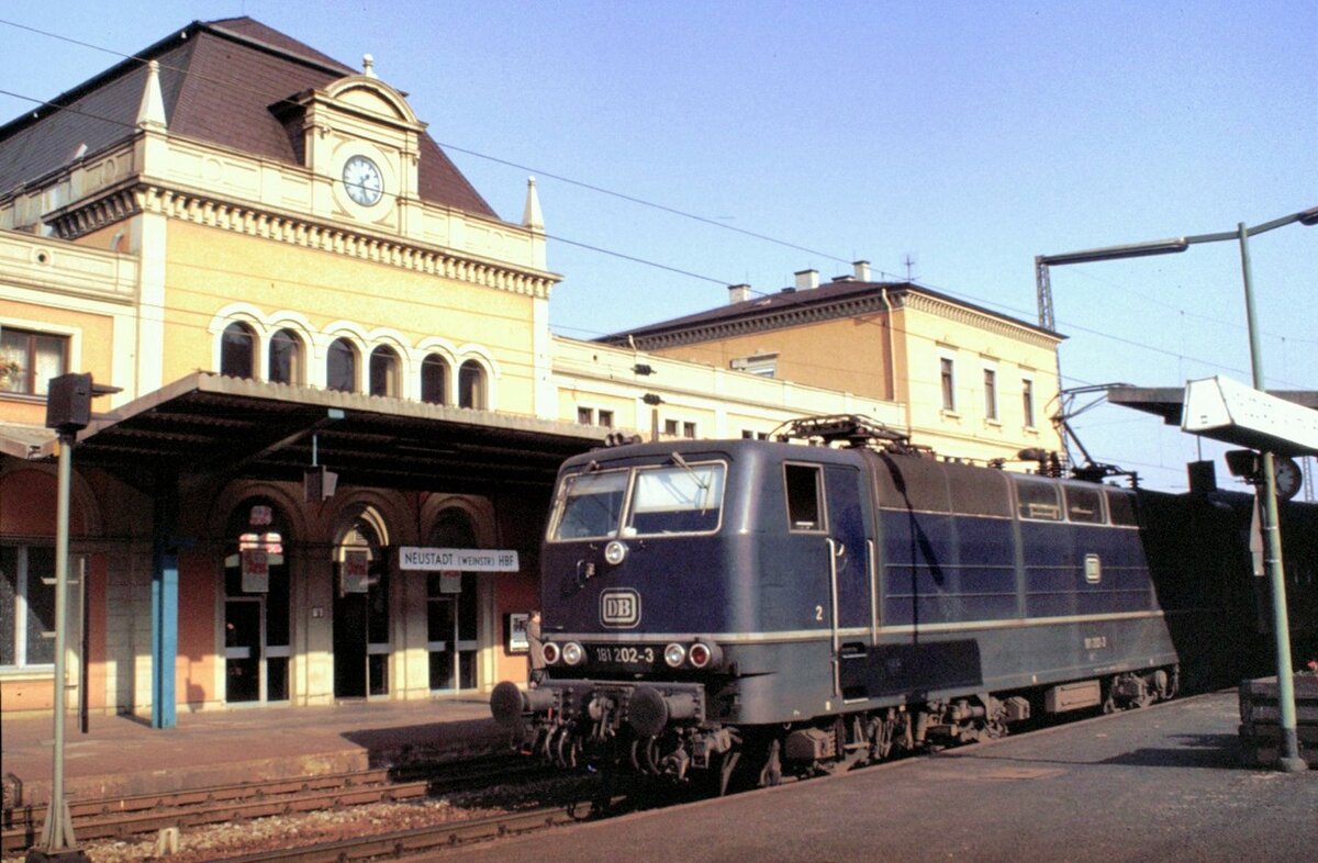 181 202-3 in Neustadt/Weinstrasse am 28.10.1983.