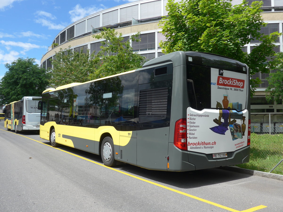(182'045) - STI Thun - Nr. 180/BE 752'180 - Mercedes am 12. Juli 2017 bei der Schiffl�ndte Thun