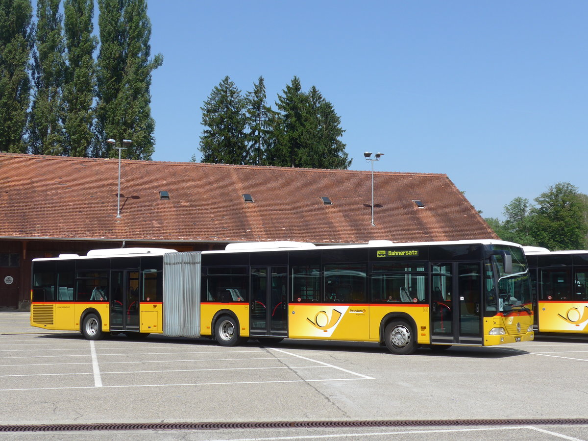 (182'610) - Aus Liechtenstein: Marxer, Mauren - FL 39'872 - Mercedes (ex PostAuto Nordschweiz) am 3. August 2017 in Frauenfeld, Jugendmusikschule