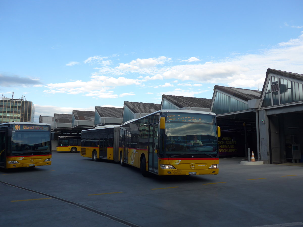 (182'793) - AVA Aarberg - Nr. 9/BE 666'082 - Mercedes am 5. August 2017 in Bern, Postautostation