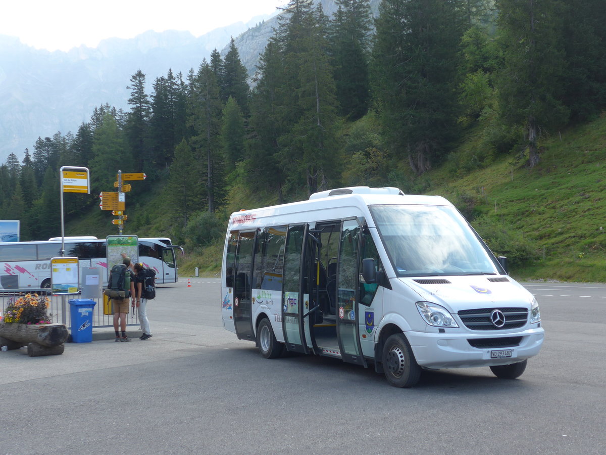 (183'969) - TPC Aigle - VD 293'487 - Mercedes am 24. August 2017 in Les Diablerets, Col du Pillon