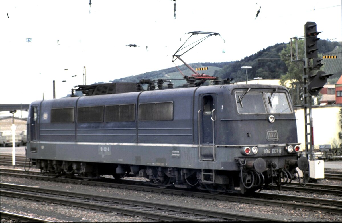 184 001-6 in Trier im September 1992.