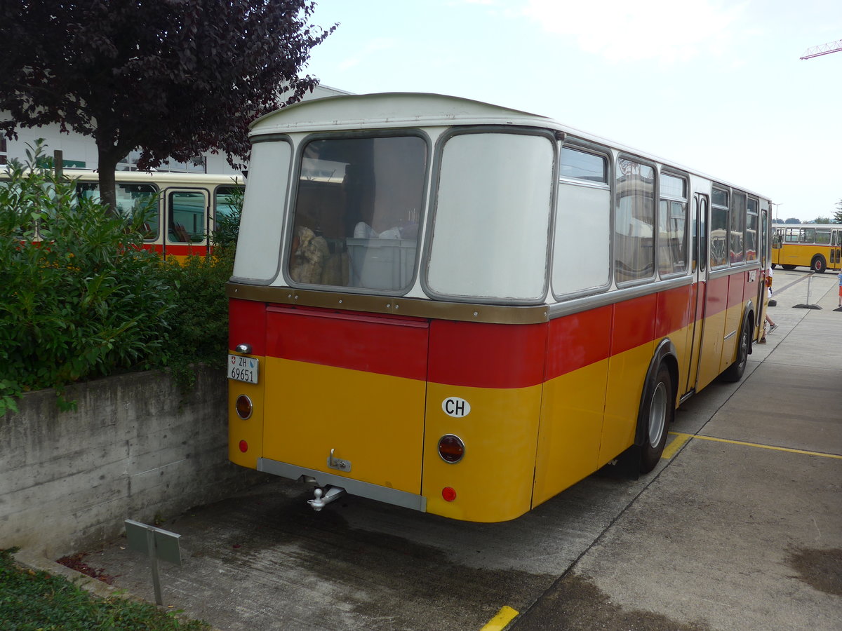 (184'381) - Trb, Oberrieden - Nr. 12/ZH 69'651 - FBW/R&J (ex Ryffel, Uster Nr. 12) am 26. August 2017 in Oberkirch, CAMPUS Sursee