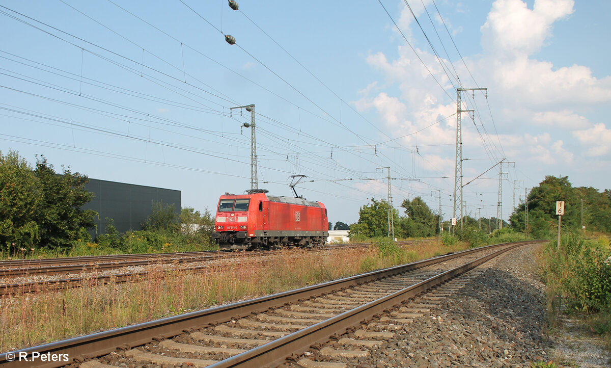 185 051-0 Lz durch Nürnberg Hohe Marter.31.08.24