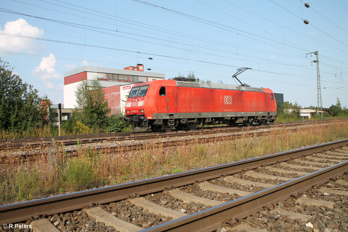 185 051-0 Lz durch Nürnberg Hohe Marter.31.08.24