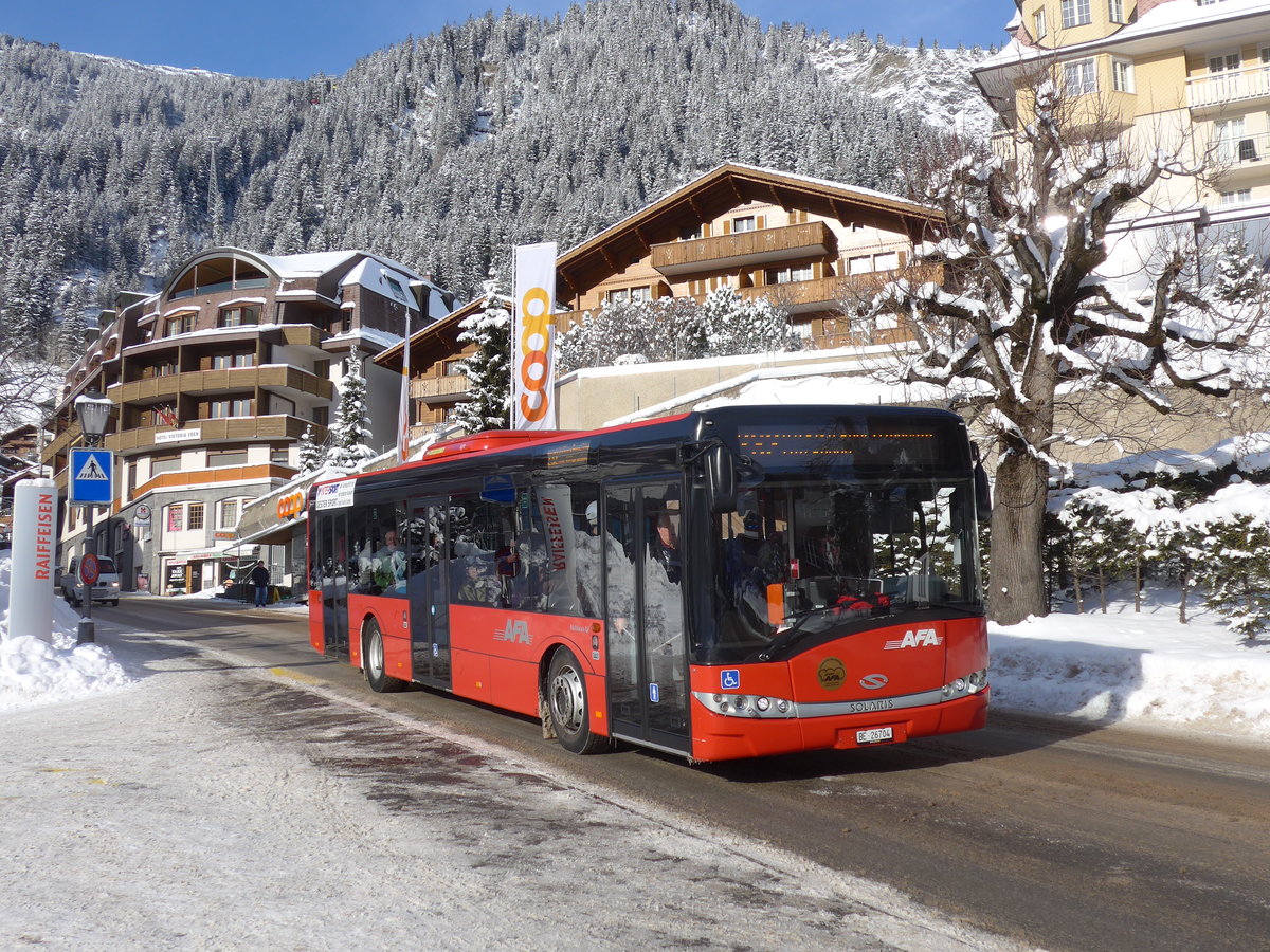 (187'473) - AFA Adelboden - Nr. 91/BE 26'704 - Solaris am 29. Dezember 2017 in Adelboden, Landstrasse