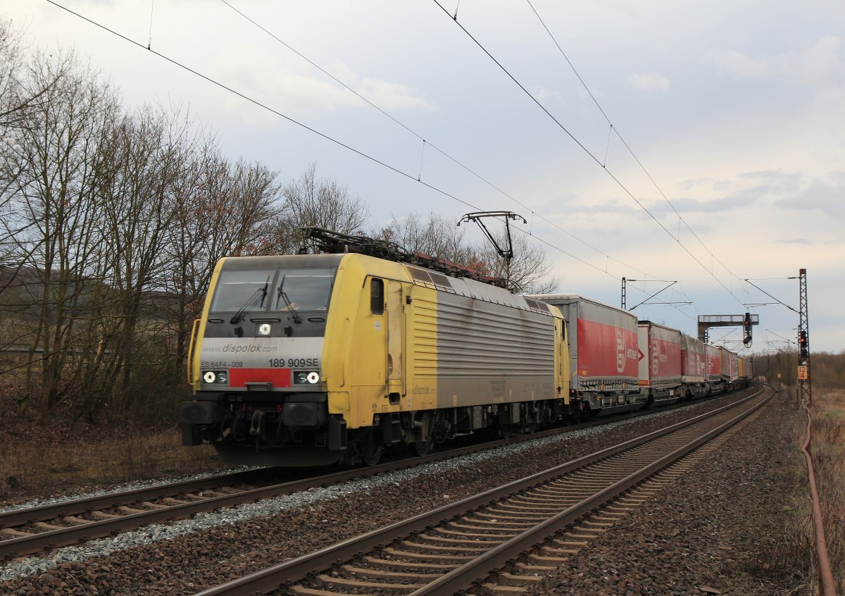 189 909 am 21. Februar 2014 bei Thngersheim.