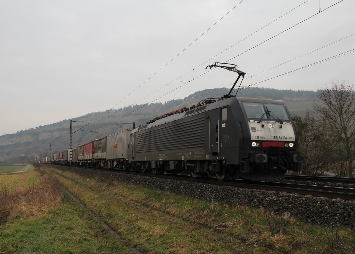 189 910 am 20. Februar 2014 bei Thngersheim.