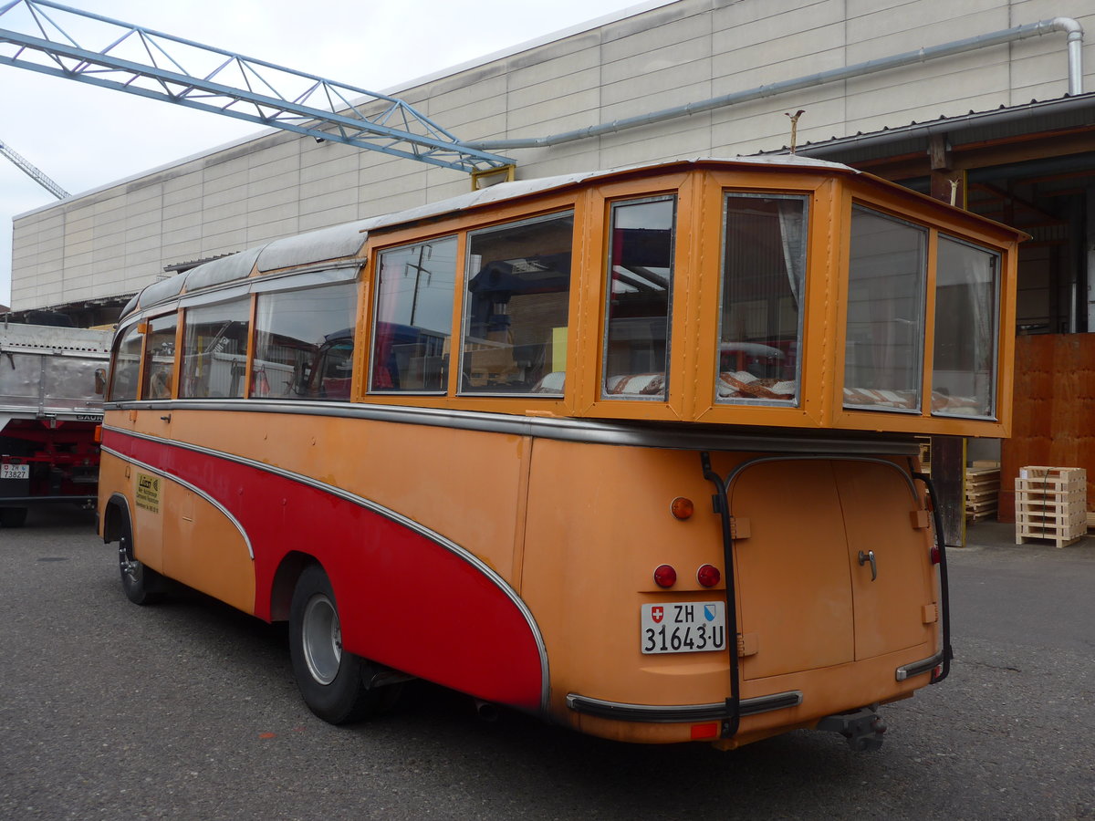 (192'368) - Lssi, Oberembrach - ZH 31'643 U - Dennis/FHS (ex Leu, Schaffhausen) am 5. Mai 2018 in Attikon, Wegmller