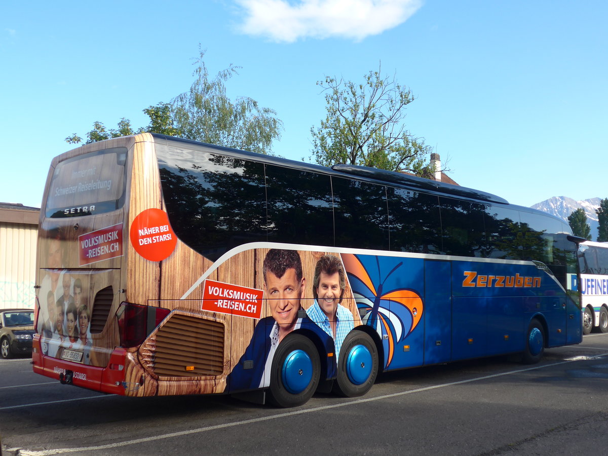 (193'627) - Zerzuben, Visp-Eyholz - Nr. 11/VS 55'832 - Setra am 29. Mai 2018 in Thun, Seestrasse