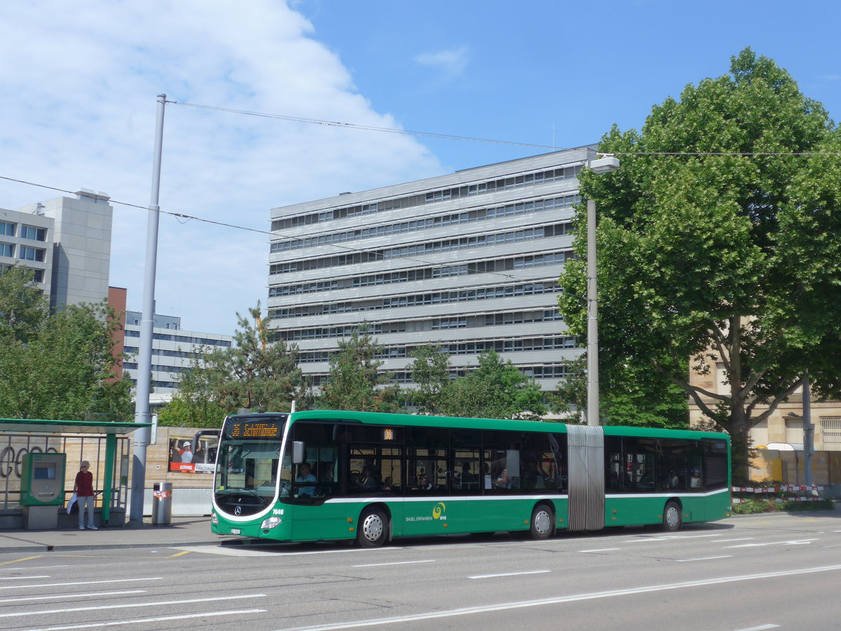 (193'904) - BVB Basel - Nr. 7040/BS 99'340 - Mercedes am 10. Juni 2018 in Basel, Badischer Bahnhof