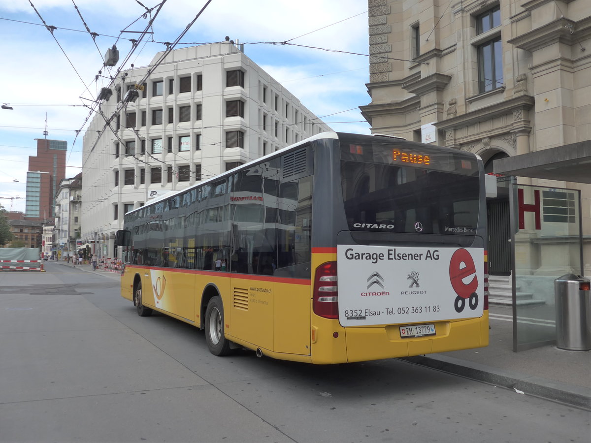 (193'996) - Steiger, Schlatt - Nr. 267/ZH 13'779 - Mercedes am 10. Juni 2018 beim Hauptbahnhof Winterthur