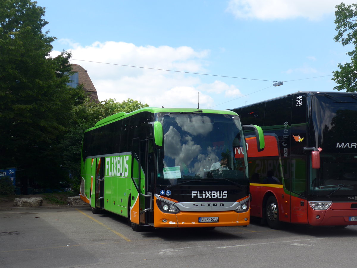 (194'261) - Aus Deutschland: Stiefvater, Binzen - L-SF 5200 - Setra am 18. Juni 2018 in Zrich, Sihlquai