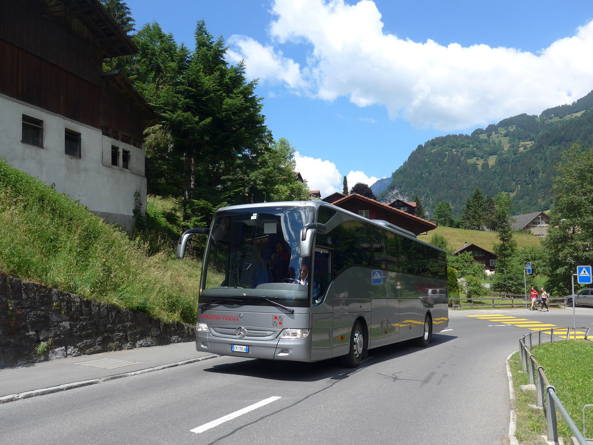 (194'419) - Aus Italien: Langiano, Roma - EM-738 LW - Mercedes am 25. Juni 2018 in Lauterbrunnen, Kirche