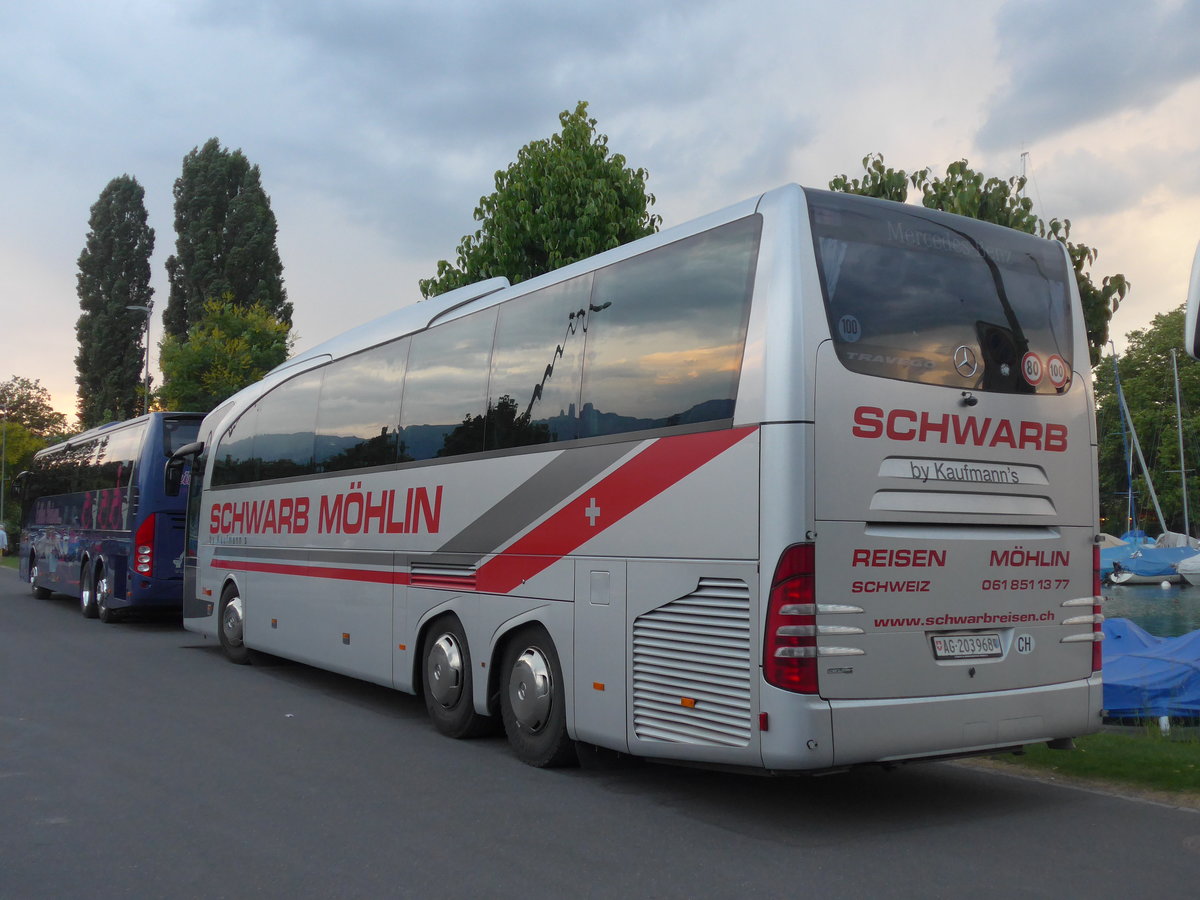 (194'780) - Schwarb, Mhlin - Nr. 29/AG 203'968 - Mercedes am 14. Juli 2018 in Thun, Strandbad