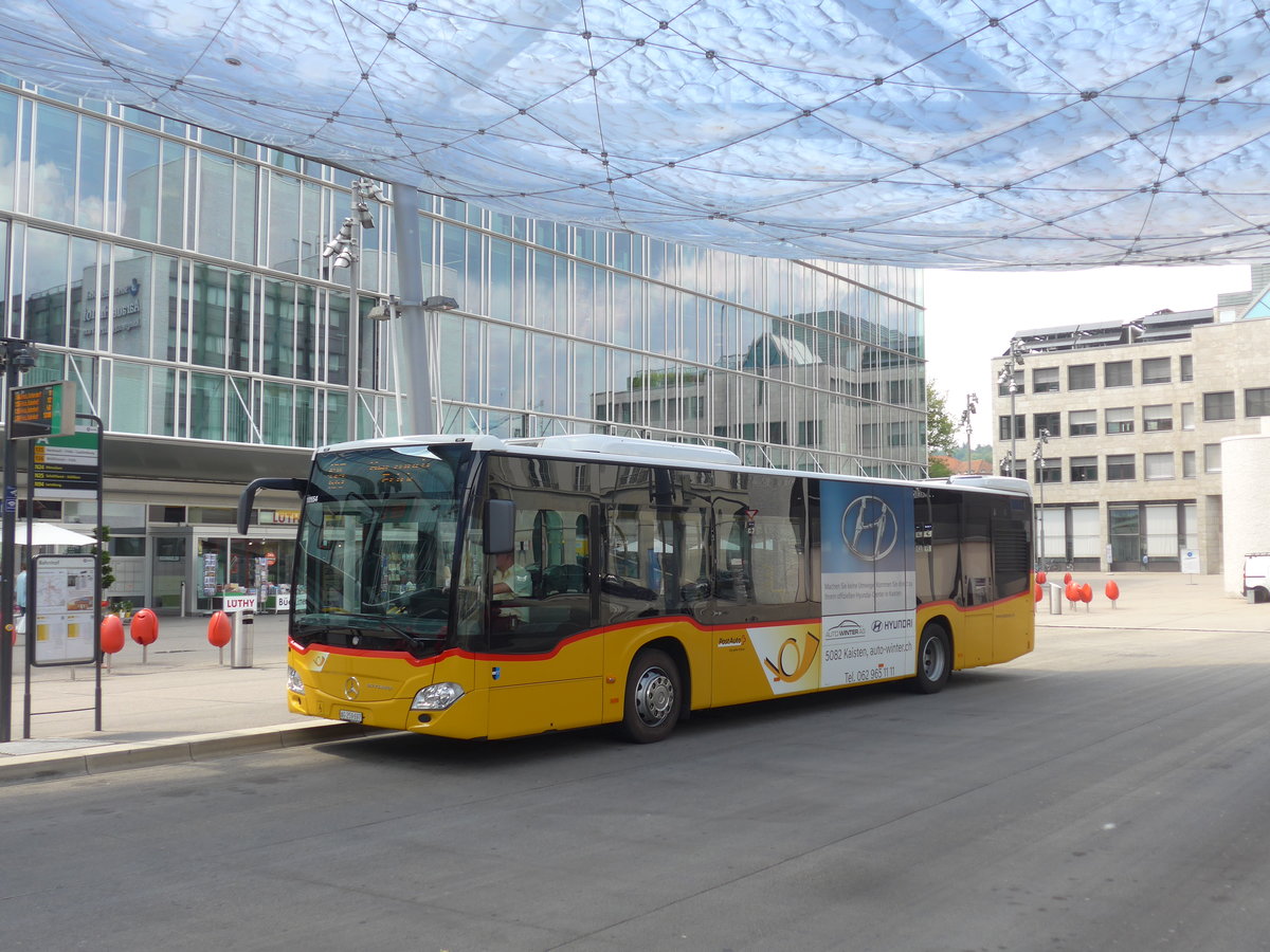 (195'075) - PostAuto Nordschweiz - AG 259'697 - Mercedes am 23. Juli 2018 beim Bahnhof Aarau