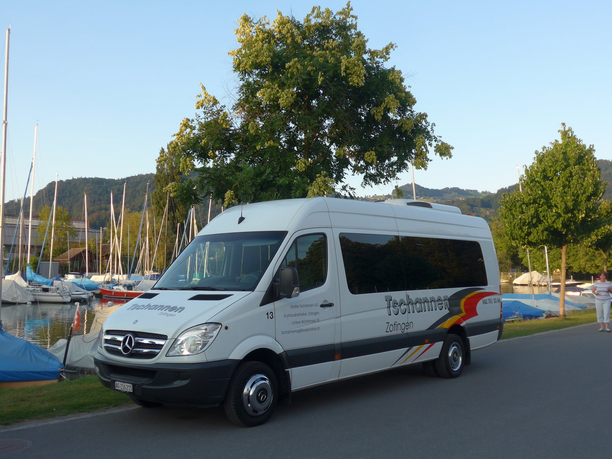 (195'842) - Tschannen, Zofingen - Nr. 13/AG 216'215 - Mercedes am 16. August 2018 in Thun, Strandbad