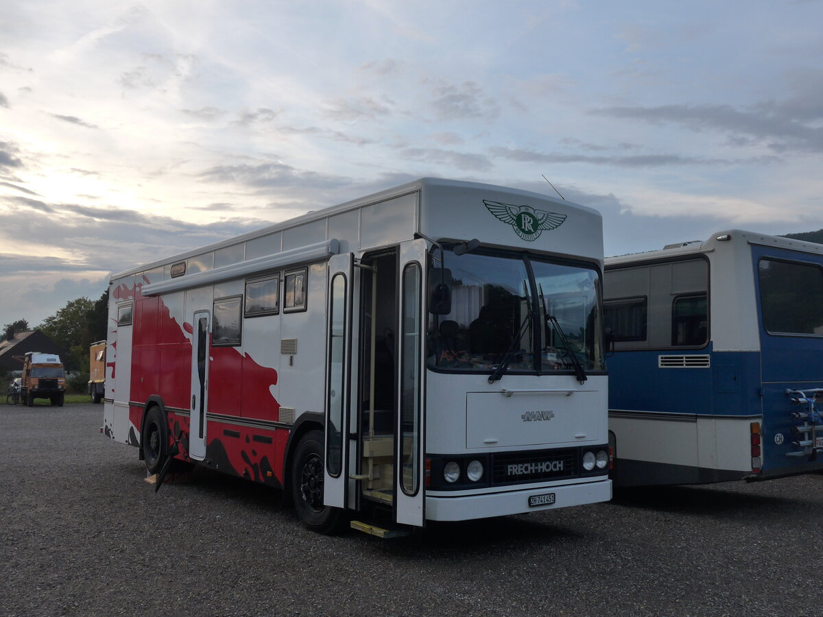 (195'939) - Mllner, Embrach - ZH 741'451 - NAW/FHS (ex Migros, Moosseedorf) am 17. August 2018 in Wettingen, Zirkuswiese